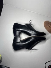 Jean Pierre Clemente Men’s 10 D Vintage Stacked Heel Oxfords 