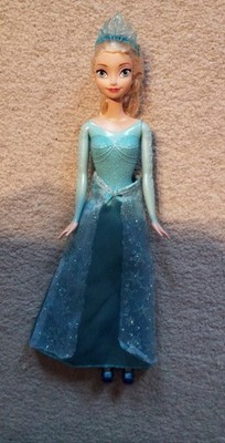    Eiskönigin Glitzer Puppe Elsa Mattel Disney Princess Frozen CFB73 Original   