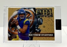 2026 Wild Card On the Clock Gold /7 - Matthew Stafford #OCW-GD-MS