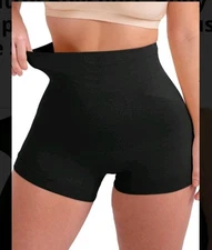 Shapermint Essentials Women's Tummy Control Shapewear Size XL Black Boy Short