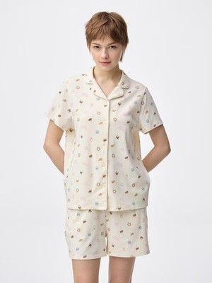 Detective Conan x GU Cotton-blend pajamas short sleeves & shorts Japan
