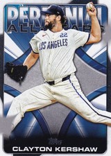 CLAYTON KERSHAW TOPPS CELEBRATION PERENNIAL ALL-STARS DODGERS #PAS-6 2026 26 S1