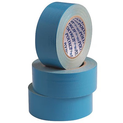 Polyken 105C Carpet Mounting Tape, 1 In W, 25 Yd L, 11 Mil, Cloth, Double-Sided