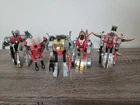 Transformers G1 Vintage Grimlock Swoop Slag Snarl Sludge Dinobots Lot