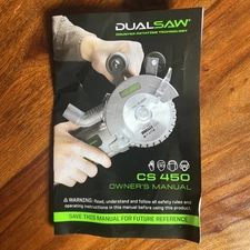 DUALSAW CS450 Circular Saw Kit Including a Laser Guide And Carrying Case