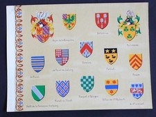 Payen De La Bucquière Pellicorne Pensins Palliot Penel Blason Wappen Heraldry