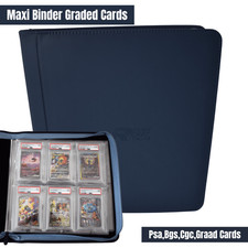 Album Raccoglitore Carte Gradate PSA/BGS/CGC –  Carte Pokemon- One Piece-Magic