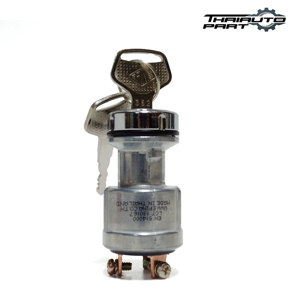 Interruptor llave de bloqueo de encendido para Nissan Sunny Datsun 510 520 B110 410 Bluebird 68-72 Foto 4 de 4