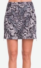 Jamie Sadock Fiji Collection Snake Print Golf Skirt Skort Woman's 8