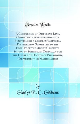A Comparison of Different Line, Geometric Representations for Functions of a