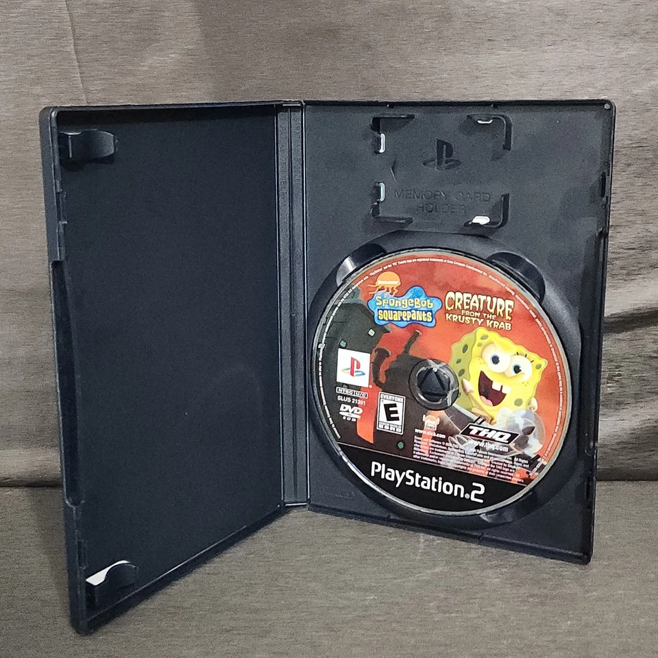 SpongeBob SquarePants Creature from the Krusty Krab PS2 Video Games - Image 2 of 4