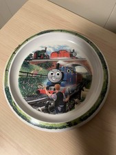 1991 Thomas The Tank Engine - Kids Plate  9in  Melamine / Spear Mark  Rare