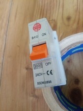WYLEX 40 A Push/Plug-In ~B 40 40 Amp MCB ~NO Base~ Orange Tested , SENT FAST