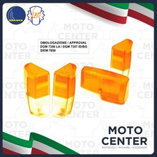 COPPIA VETRI FRECCE ANTERIORI PIAGGIO APE CAR P2 P3 ('78-'85) - APE MP P501 - MP