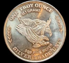 1981 U.S. Assay Office San Francisco 1 Oz .999 Silver Bullion Round