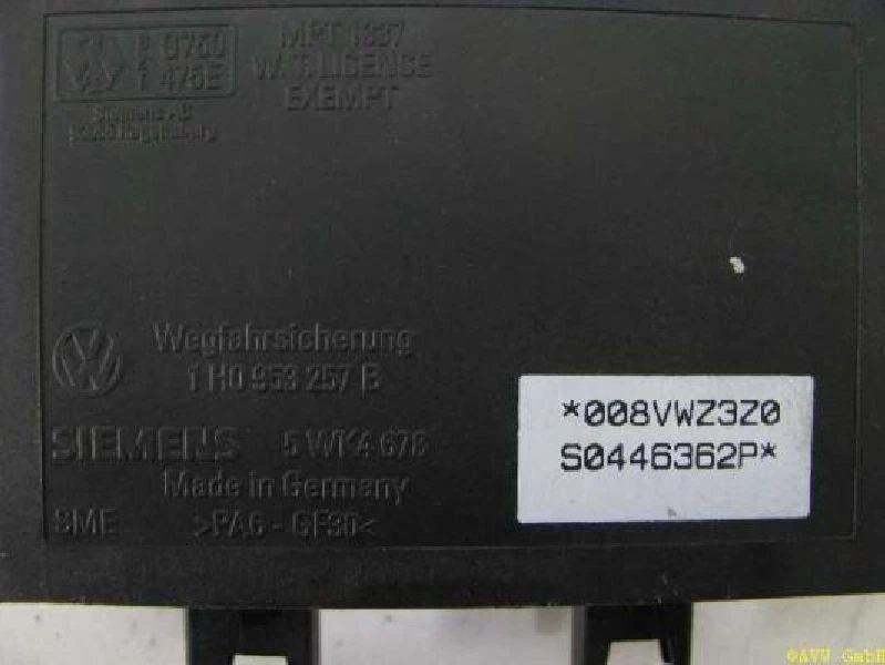 ECU Seat Toledo (1L2) Sedan 1.6 i CL,GL (1F) 0261203611 / 612 / 8A0907311AJ - Immagine 3 di 4