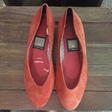 Red Ballet Flats