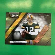 Aaron Rodgers 2011 Absolute Memorabilia Absolute Heroes  Card #10 LTD #34/100