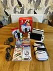 Nintendo Switch OLED Console Bundle - Joycons, Games, Case, Box - Excellent!