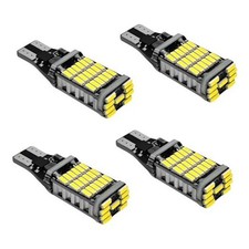 Wevdn 4 Pcs Led Reverse Lights T15 4014 45smd Back Up Light Turn Signal White