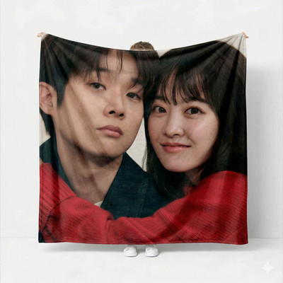 CHOI WOO SHIK PARK BO YOUNG MELO MOVIE BLANKET FLANNEL FAN GIFT DRAMA CUSTOM V22