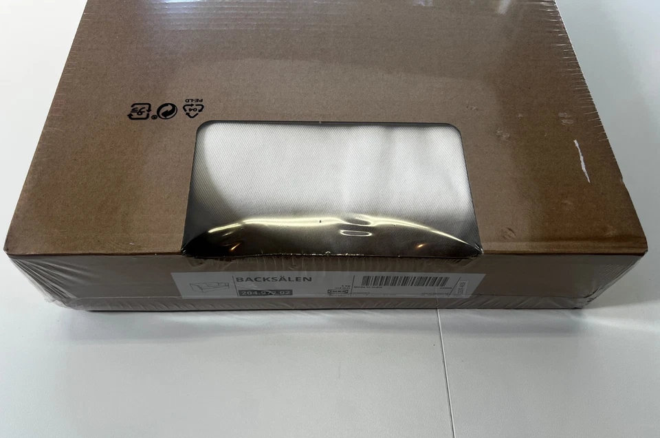 SOLO BACKSÄLEN Funda para Sofá de 3 Plazas, Blekinge Blanco 204.972.02 - NUEVO Foto 4 de 4