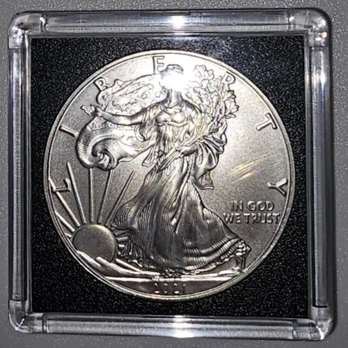 2021 American Silver Eagle, 1 oz, UNC, 0.999 Silver Free Shipping -2