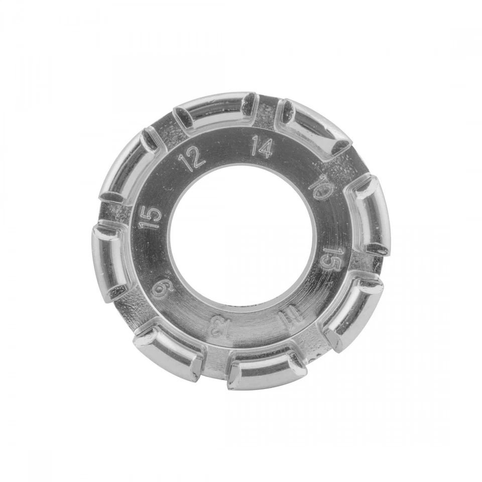 Llave de radios redonda taiwanesa premium - calibre múltiple, acero endurecido, profunda Foto 2 de 3