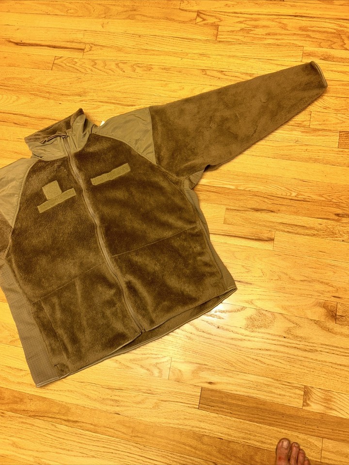 POLARTEC JACKET FLEECE GEN III ECWCS COYOTE OCP NSN 8415015801332 XL