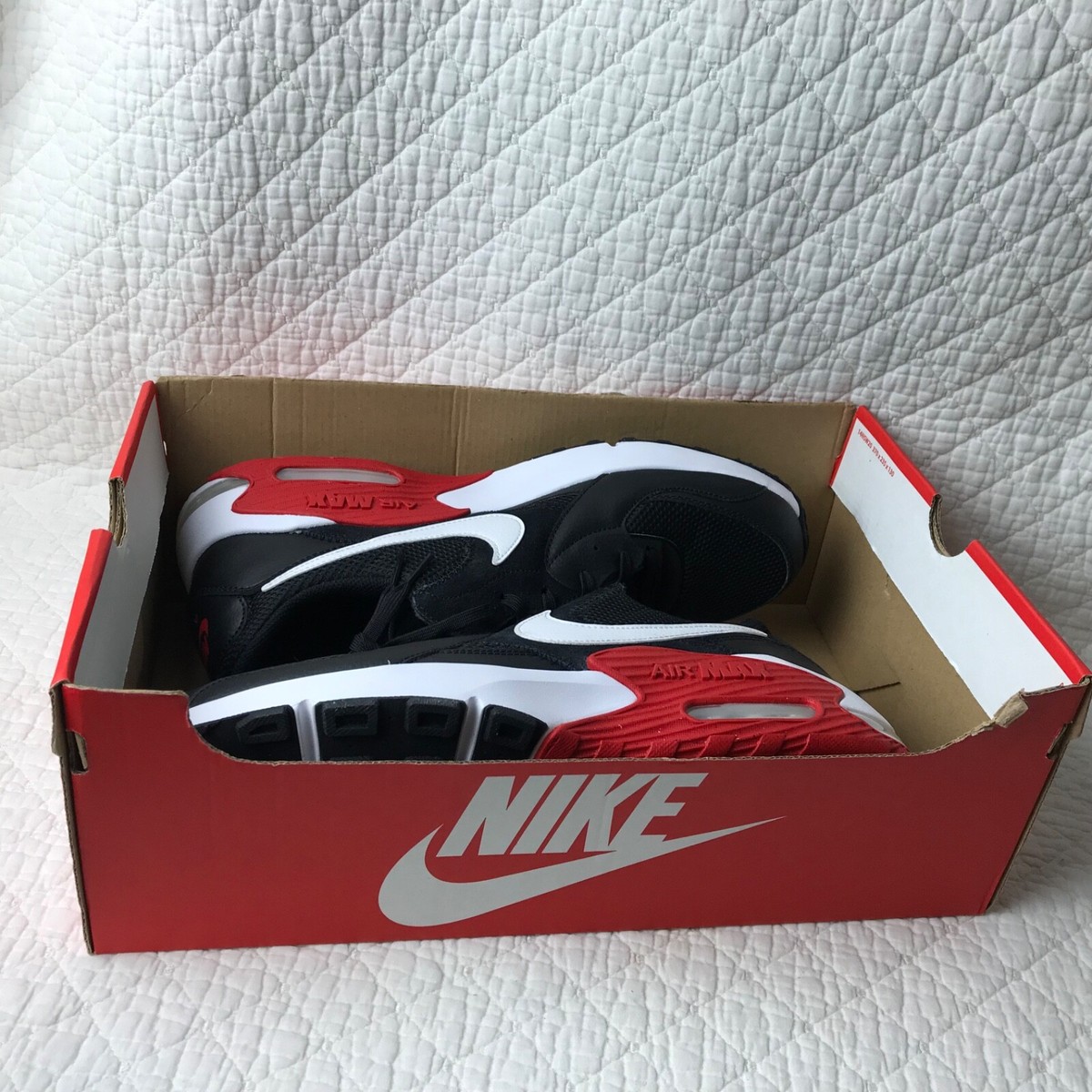 Nike Air Max EXCEE Running Shoes Men's SZ 13 Black/White/Red