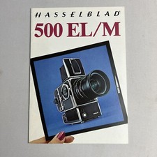 Vintage 1979 HASSELBLAD 500 EL/M Catalog Brochure Mailer