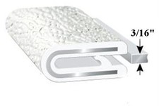 316 White Edge Trim Lok Camper Trailer Rv Seal Lock Boat Vinyl By The Foot