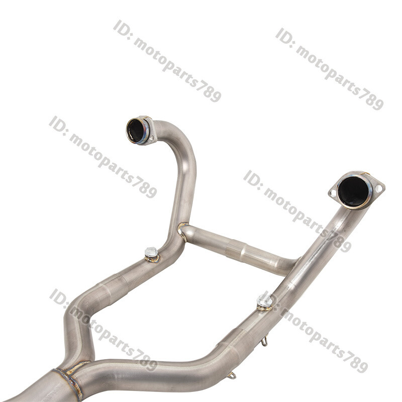 無料 Motorcycle Exhaust System Header Front Pipe 51mm 2inch Exhuast