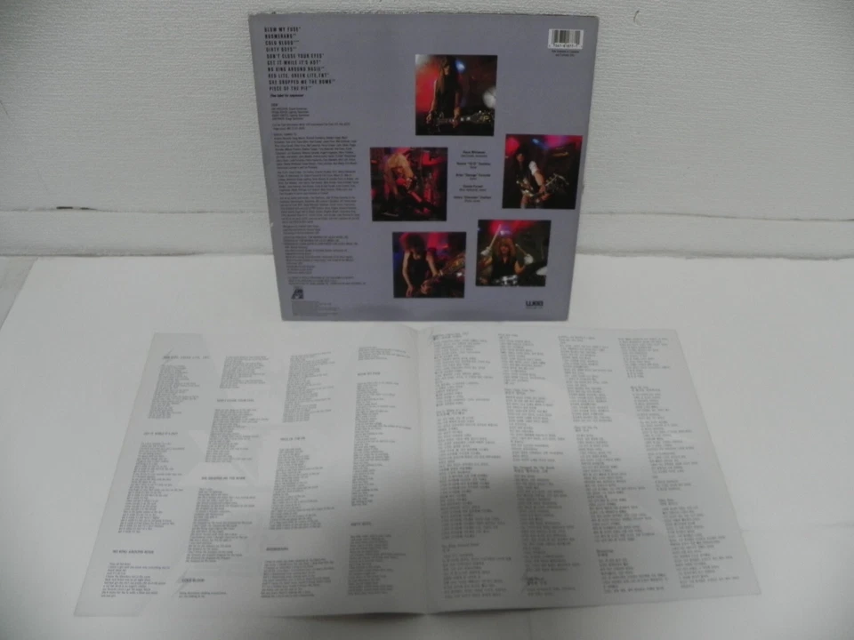 Kix - Blow My Fuse 1990 KOREA Vinyl LP W/INSERT - Image 2 of 4