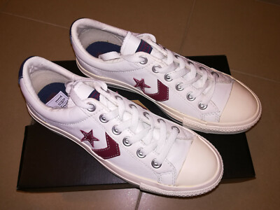 Neuf CONVERSE Star Player EV OX cuir gris 39 | eBay UK