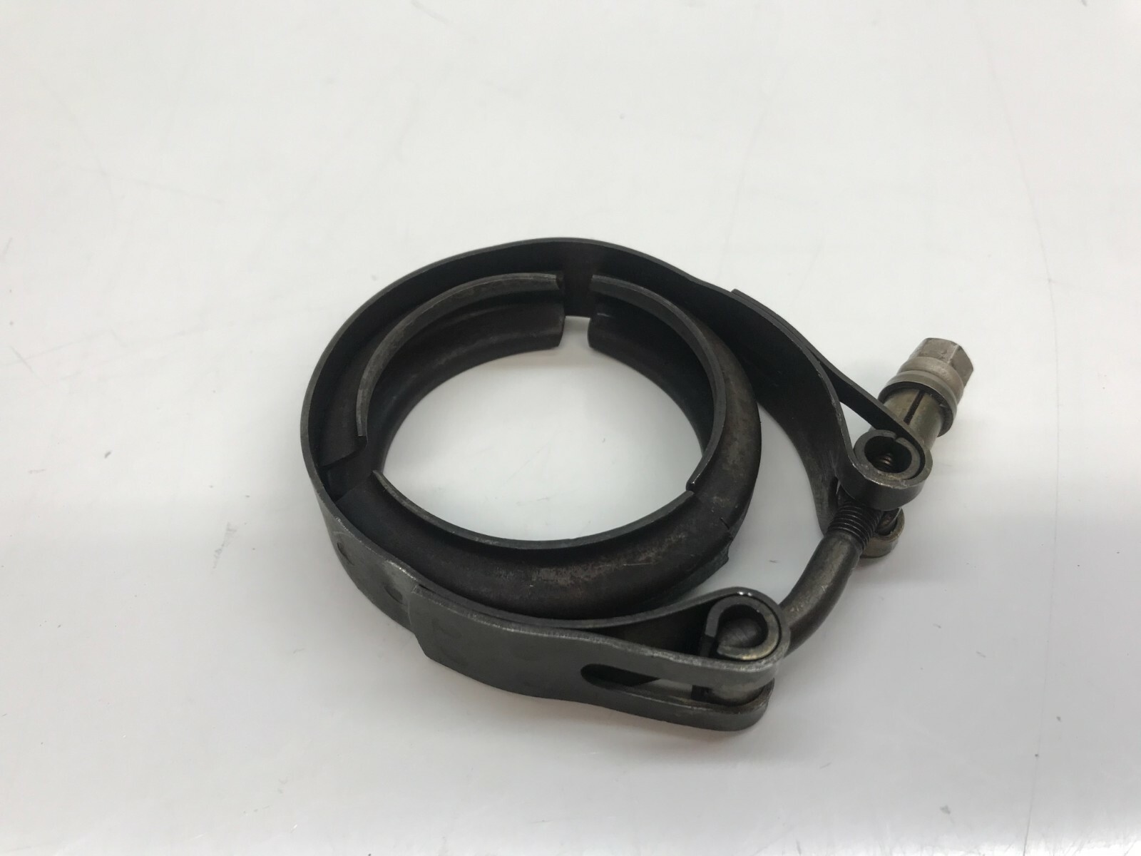 LAMBORGHINI AVENTADOR EXHAUST CATALYTIC CLAMP PIPE OEM 07M251189A W11001458 #2