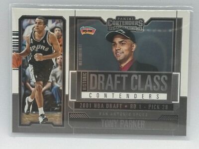 Tony Parker Draft Class 2023-24 Panini Contenders Basketball # 18