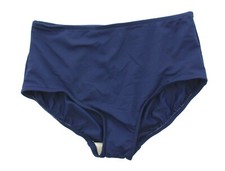 Palisades Beach Club Swim Bottoms 48200, High-Rise Bikini Bottoms, Navy, 22W