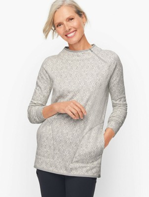 talbots heathered sweatshirt