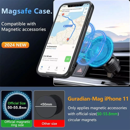 Full Body Hülle für iPhone 16 15 14 13 12 11 Pro Max Stoßfest MagSafe Cover - Bild 5 von 36