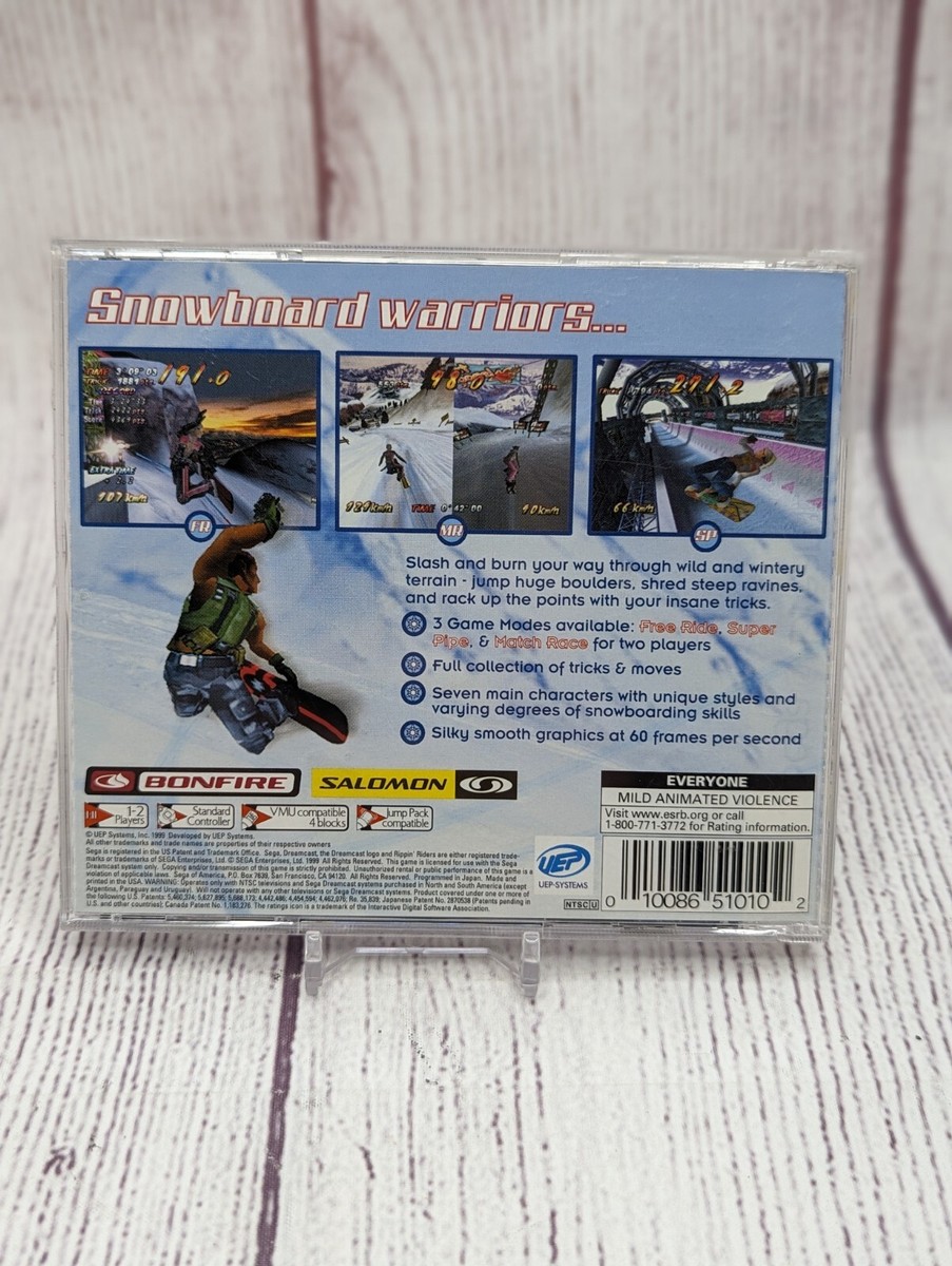 Rippin' Riders Snowboarding Sega Dreamcast Video Game 10086510102
