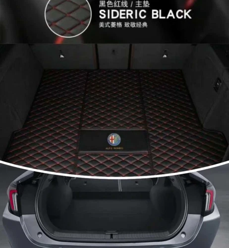 For Alfa Romeo Giulia Stelvio Car Trunk Mats Floor Mats Custom Carpet Waterproof - Picture 14 of 25