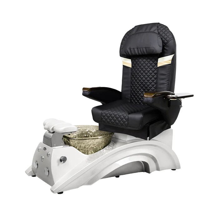 Tecno Osaki Pedicure Spa Massage Chair White & Black New