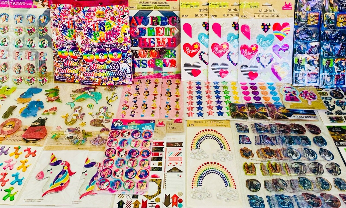 ÉNORME Lot De Stickers Vintage Enseignant - Plus De 3000 Pièces - Collection 20 Ans Darice
