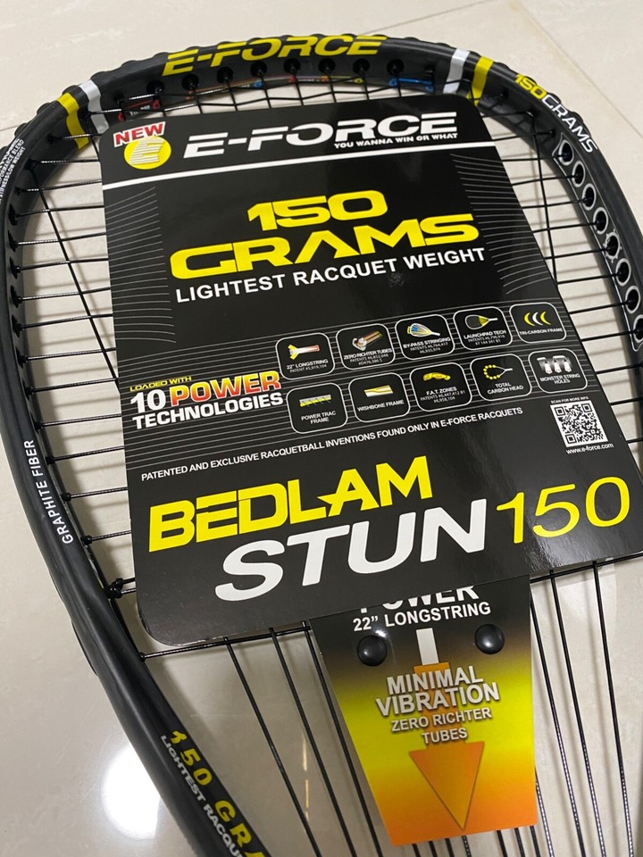EForce Bedlam 150 Lite Racquetball Racquet eBay