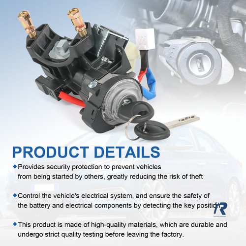 NEW Ignition Lock Cylinder & Housing 81910-A4110 fit for Kia Sedona 2015-2019 - Foto 6 di 19