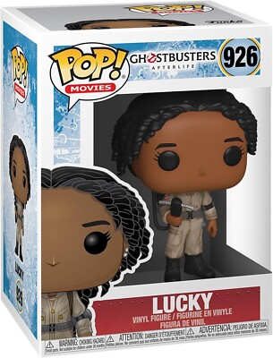 POP MOVIES GHOSTBUSTERS AFTERLIFE LUCKY 3,75'' POP VINYL FIGUR FUNKO 926 NEU