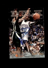 Tony Delk 1996 Score Board Kentucky authentic autographed card