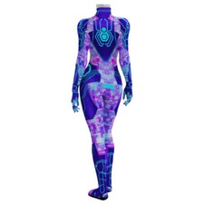 Nuevo Mono Spider-Woman Spider-Byte 3D Body Niña Juegos con disfraces Disfraz Halloween