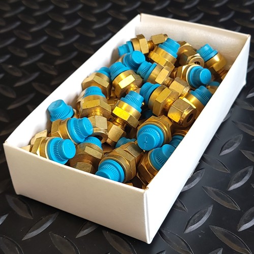 Swagelok B-400-1-2-OR - 1/4" Tube x 1/8" Male Straight Thread O-Seal - Lot of 2 - Picture 3 of 6
